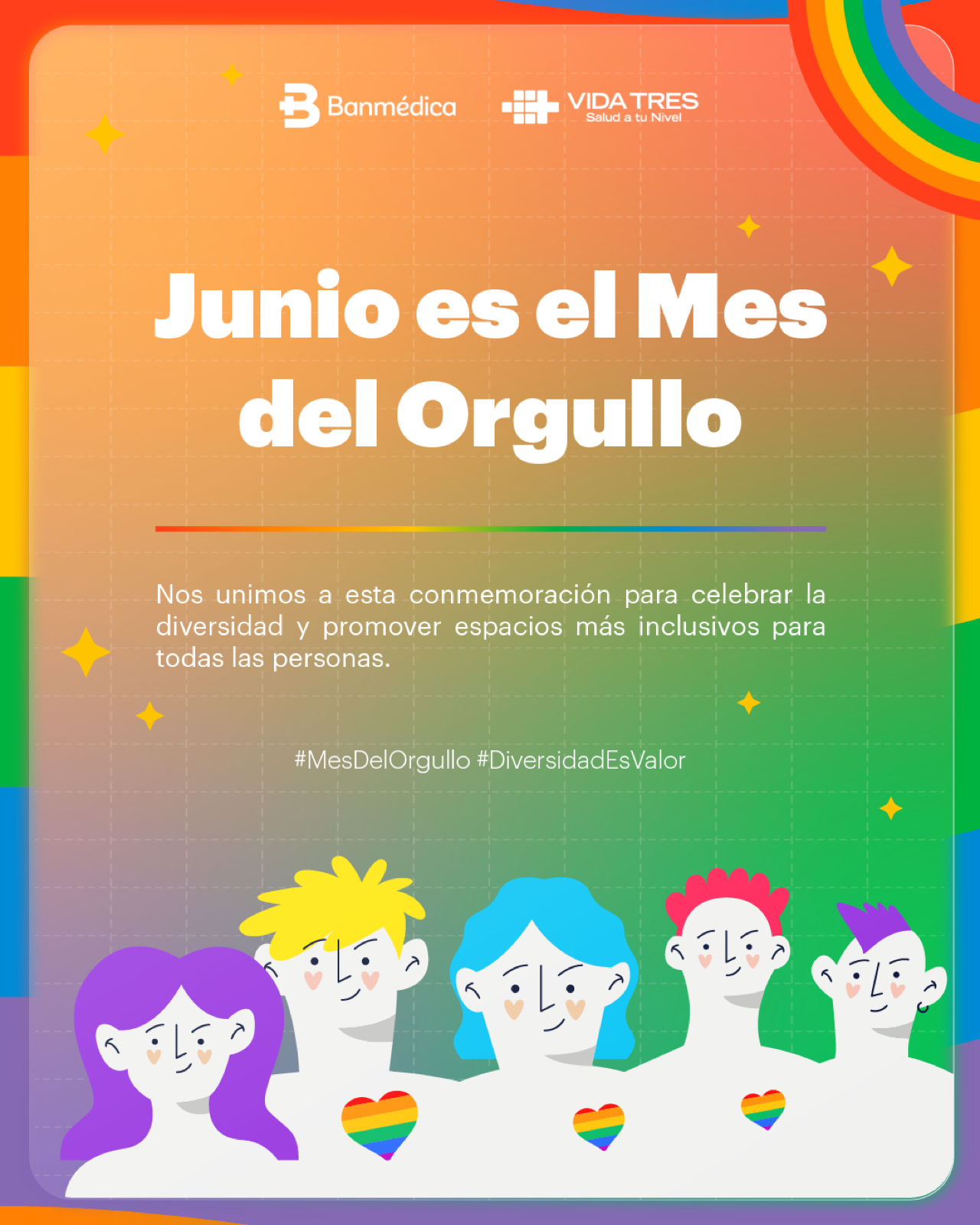Junio es el Mes del Orgullo