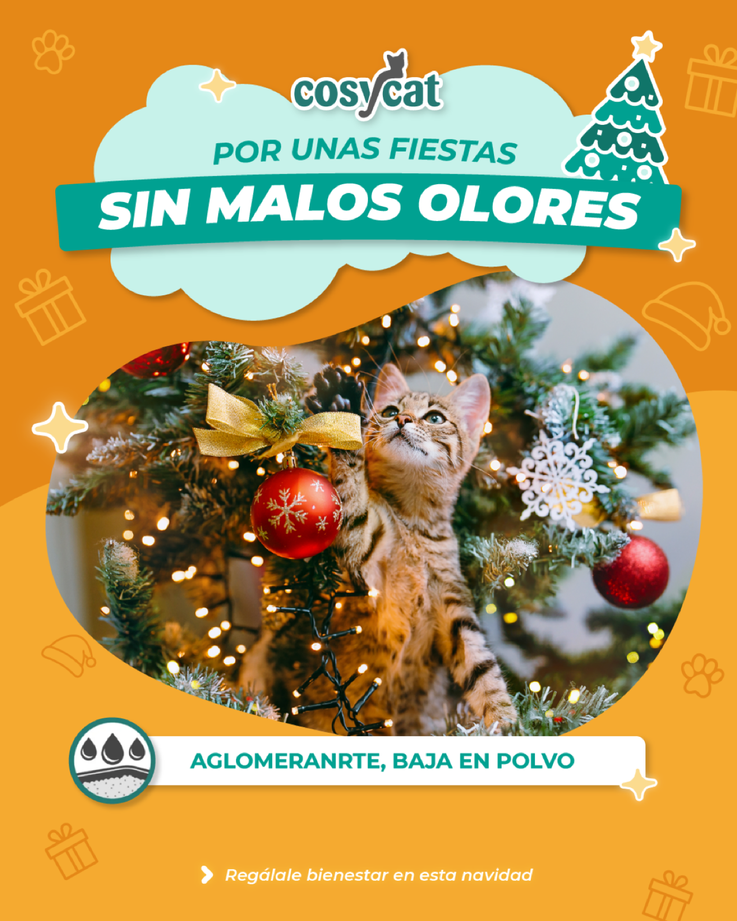 Publicación navideña de CosyCat